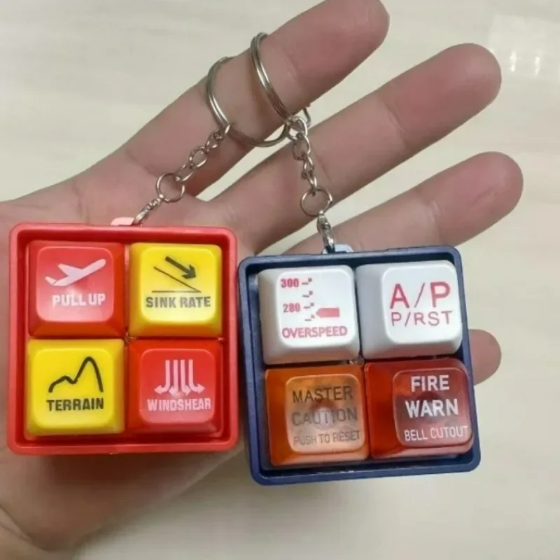 2025 Boeing 737 llavero Airbus Egpws advertencia sonido simulador Boeing avión comercial ruta piloto tripulación coche llavero