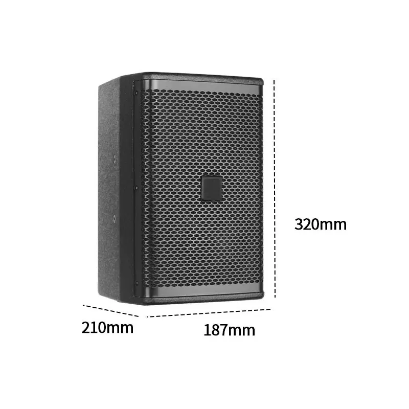 6-inch professional speaker engineering video training conference room multifunctional amplifier wireless microphone wall mounte