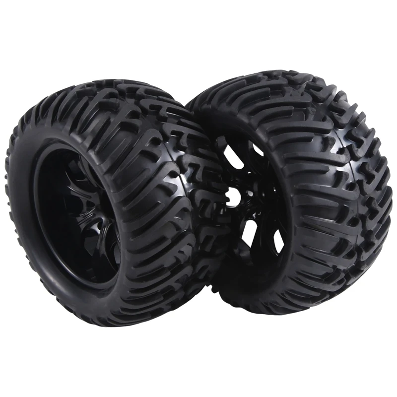 4Pcs 125Mm 1/10 Short Course Truck Tire Wheel Tyre 12Mm Hex For Traxxas Slash Arrma Senton Huanqi 727 Vkar Durable Easy To Use B