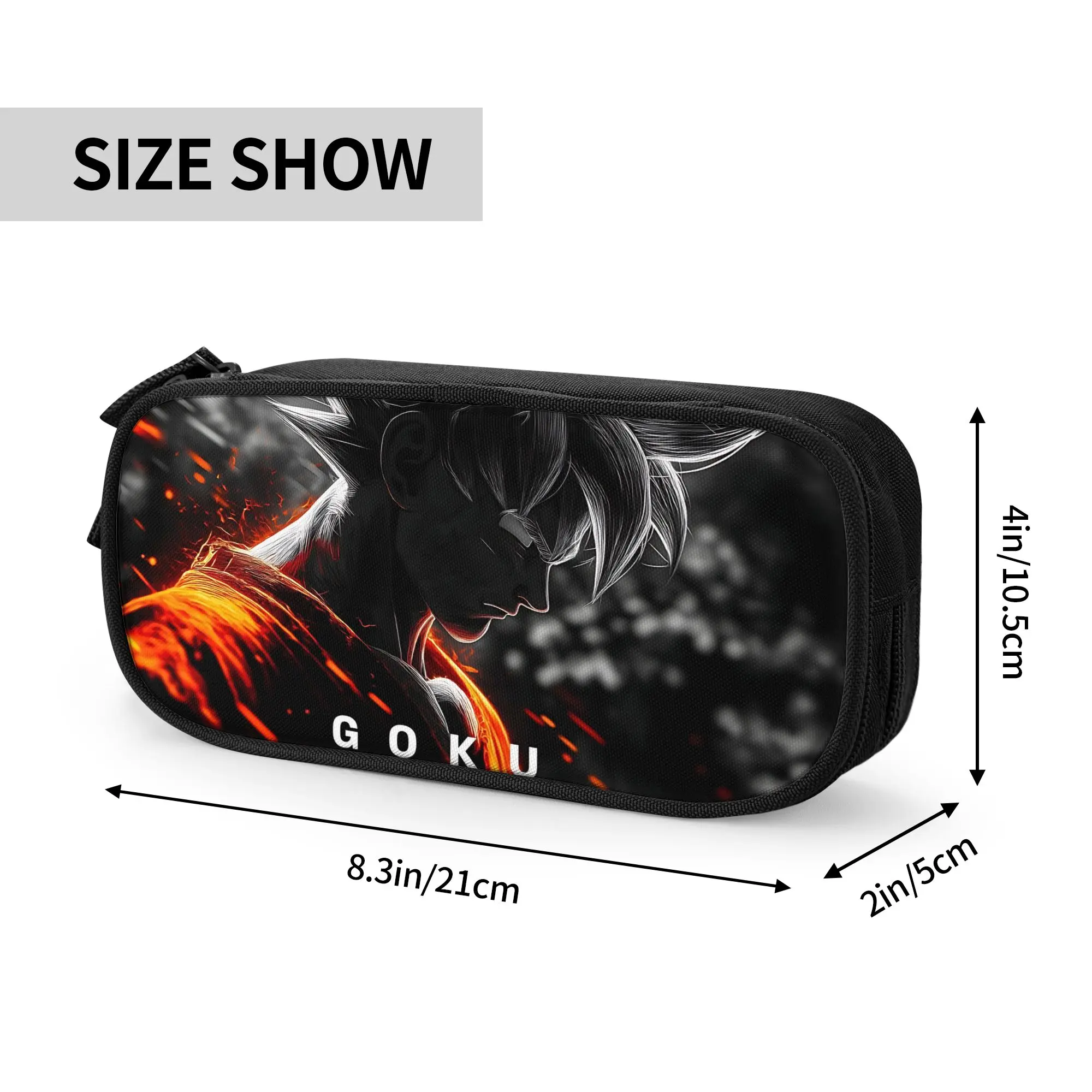 Custom Naruto Anime Theme Large Capacity Bags for Child  School Pencil Bag for Boys Gilrs Kids