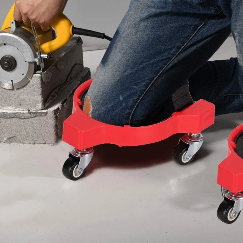 Multifunction Sliding Bogies Universal Adjustable Wheel Bogies Mobile Worker\'s Knee Protector Floor Tile Knee Pads Sports