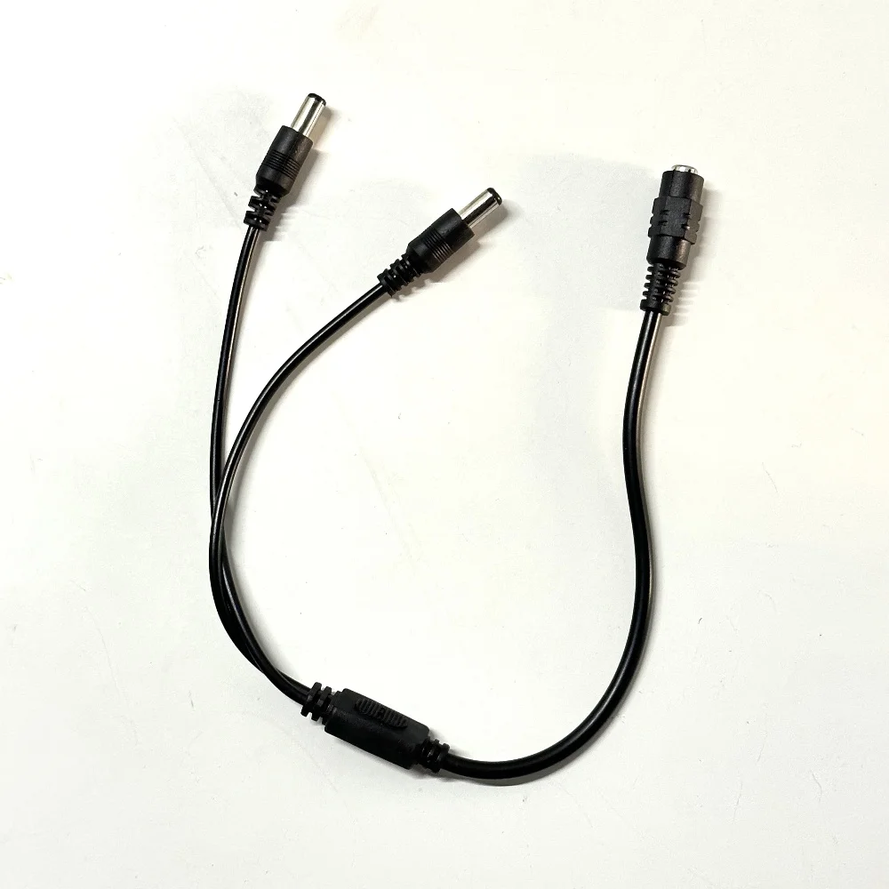 5.5mm 2.1mm 1 To 2/3/4/8 Way DC Power Splitter Cable 5V 12V Power Adapter Connector Cord For LED Strip Lights CCTV Camera