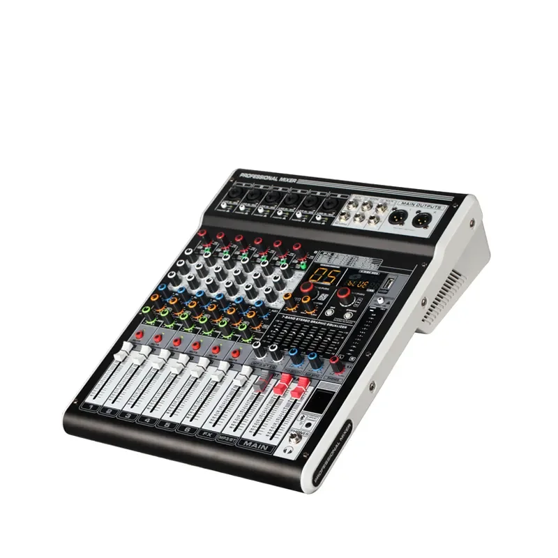 ST-12P professional digital mixing console 12 channel usb audio mixer