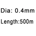 Diámetro: 0,4 mm