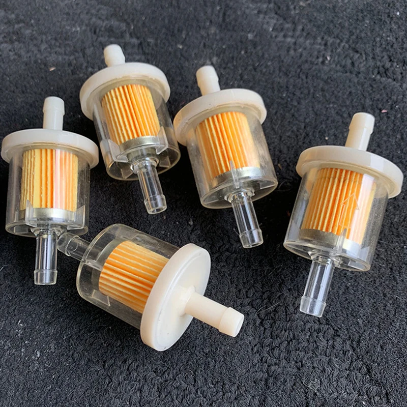 

1PC Scooter Motorcycle Moped Scooter Dirt DIY Accessories Universal 8mm Hose Motorcycle Petrol Gas Fuel Gasoline Oil Filter