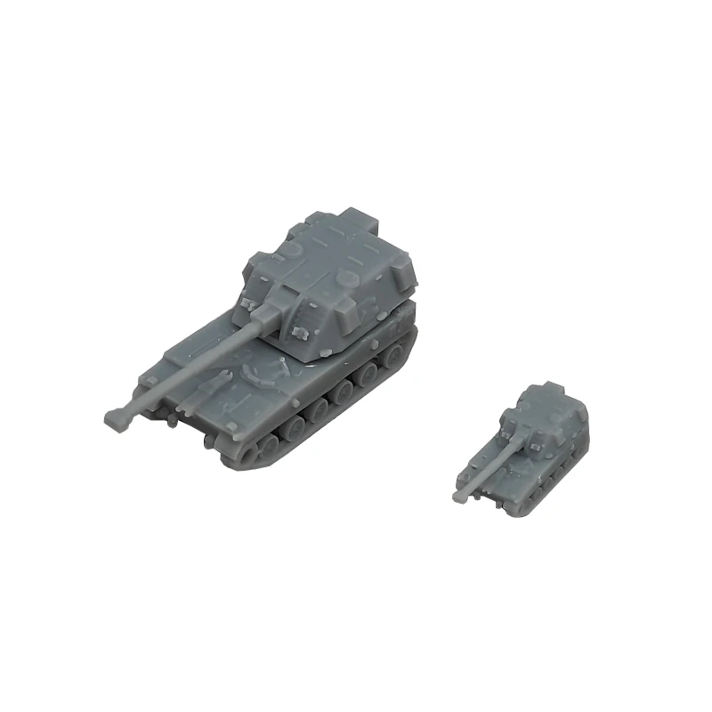 5PCS 1/700 1/350 Scale Model AHS Krab Self-propelled Artillery Tank Length 1.39/2.77cm Combat Vehicle Toys for Interactive Games