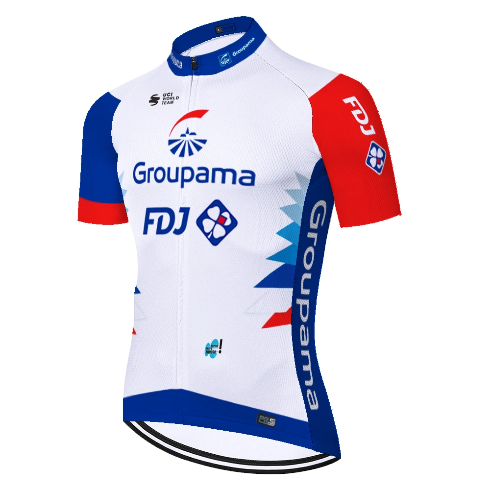 2024 FDJ maillot ciclismo hombre cycling jersey men 자전거의류 ropa enduro tenue vtt homme bike shirt camiseta mtb джерси mtb의류