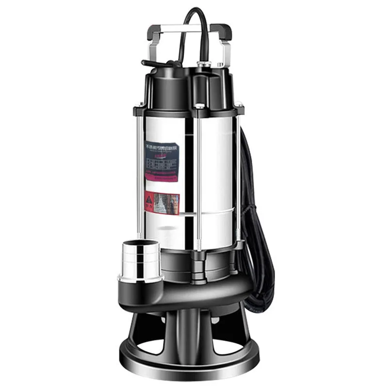 220V Uitwerpselen Pompen Modder Riolering Pomp Snijden Riolering Pomp Kleine Huishoudelijke Dompelpomp Septic Tank Pomp Pompmachine