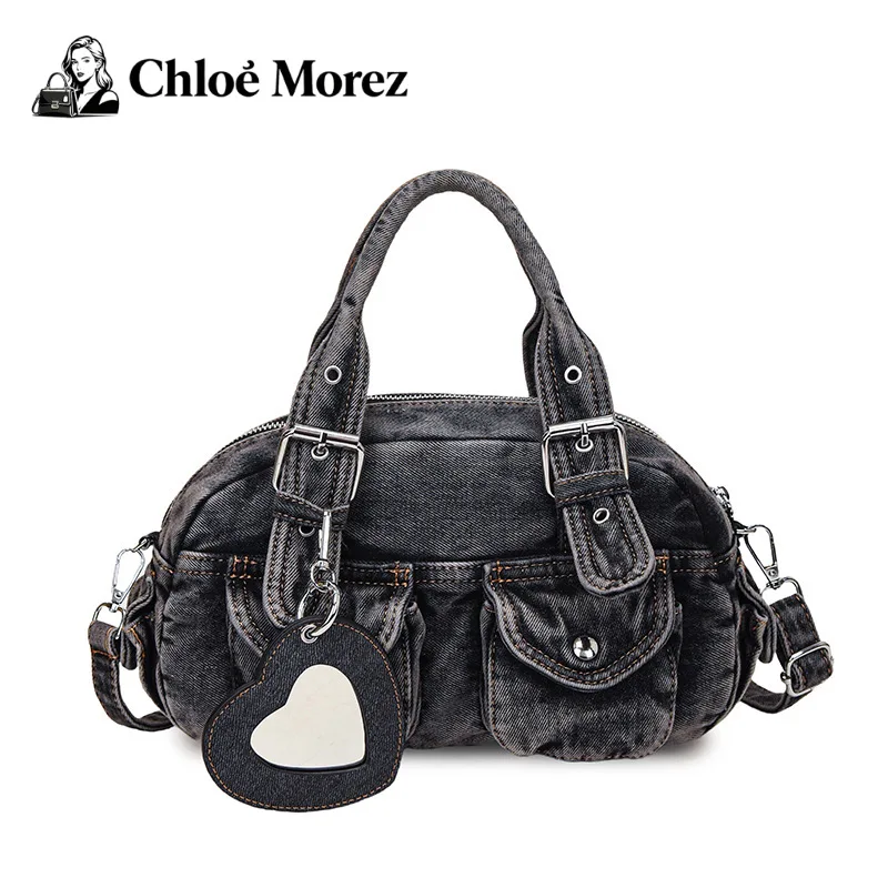 

Denim Bag, Fashionable and Simple Shoulder Bag, Women's Casual Versatile Handbag Handbag