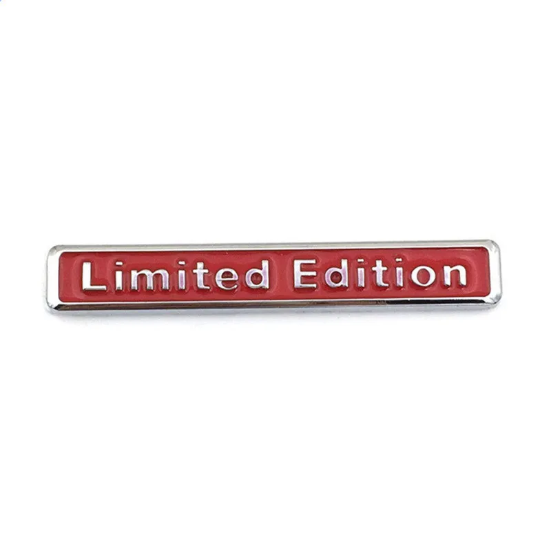 3D Metal Limited Edition Auto Car Sticker Badge Decal For SUZUKI S-cross Ertiga Swift jimny grand SX4 Vitara Kizashi