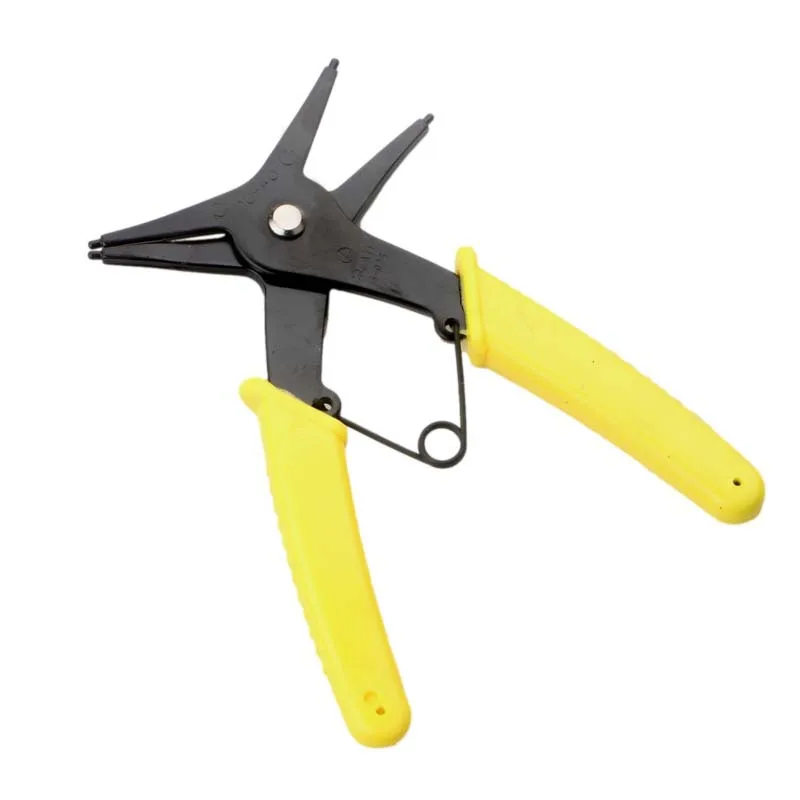 

Dual purpose internal and external circlip pliers Removal tool for outer spring retainer ring