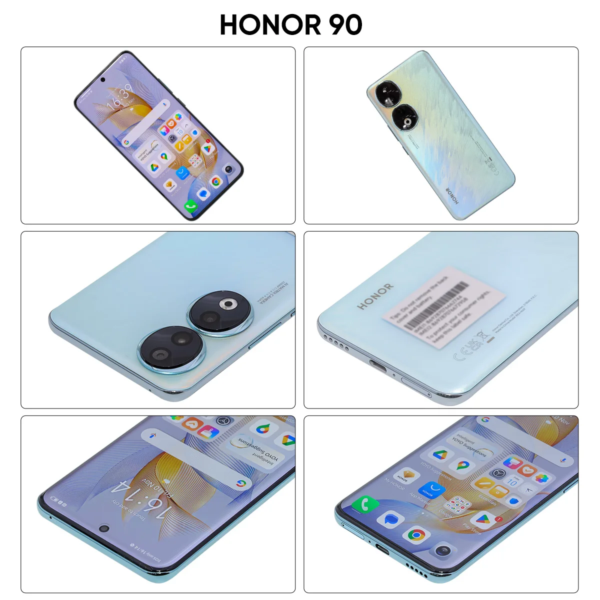 هاتف HONOR-90 نسخة عالمية هاتف ذكي 5G ، كاميرا فائقة الوضوح 200 ميجابكسل ، سناب دراجون 7 الجيل 1 ، عمر البطارية ، شاحن 66 واط ، شاشة عرض Hz #3