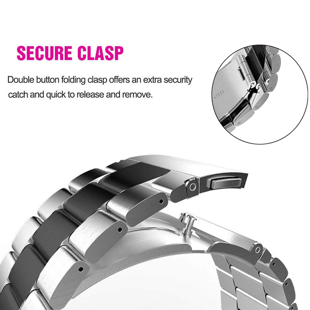 Metal Strap For Zeblaze Vibe 7 Pro Band Stainless Steel Bracelet wristband Correa Band Smartwatch Accessories For Zeblaze Vibe 7