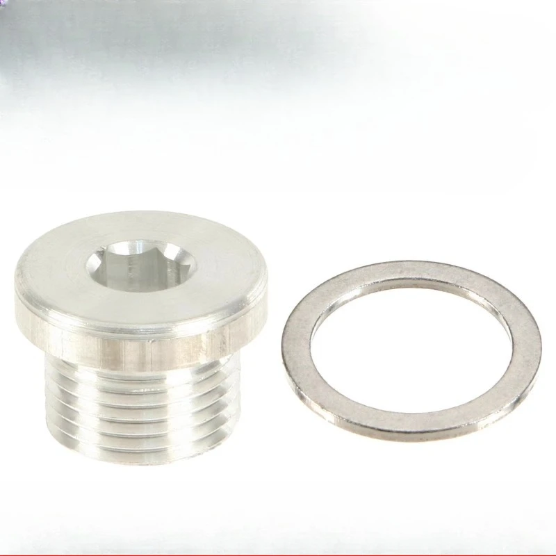 

2pc For Porsche Boxster 911 Panamera Macan Cayenne Engine Oil Pan Screw Gasket