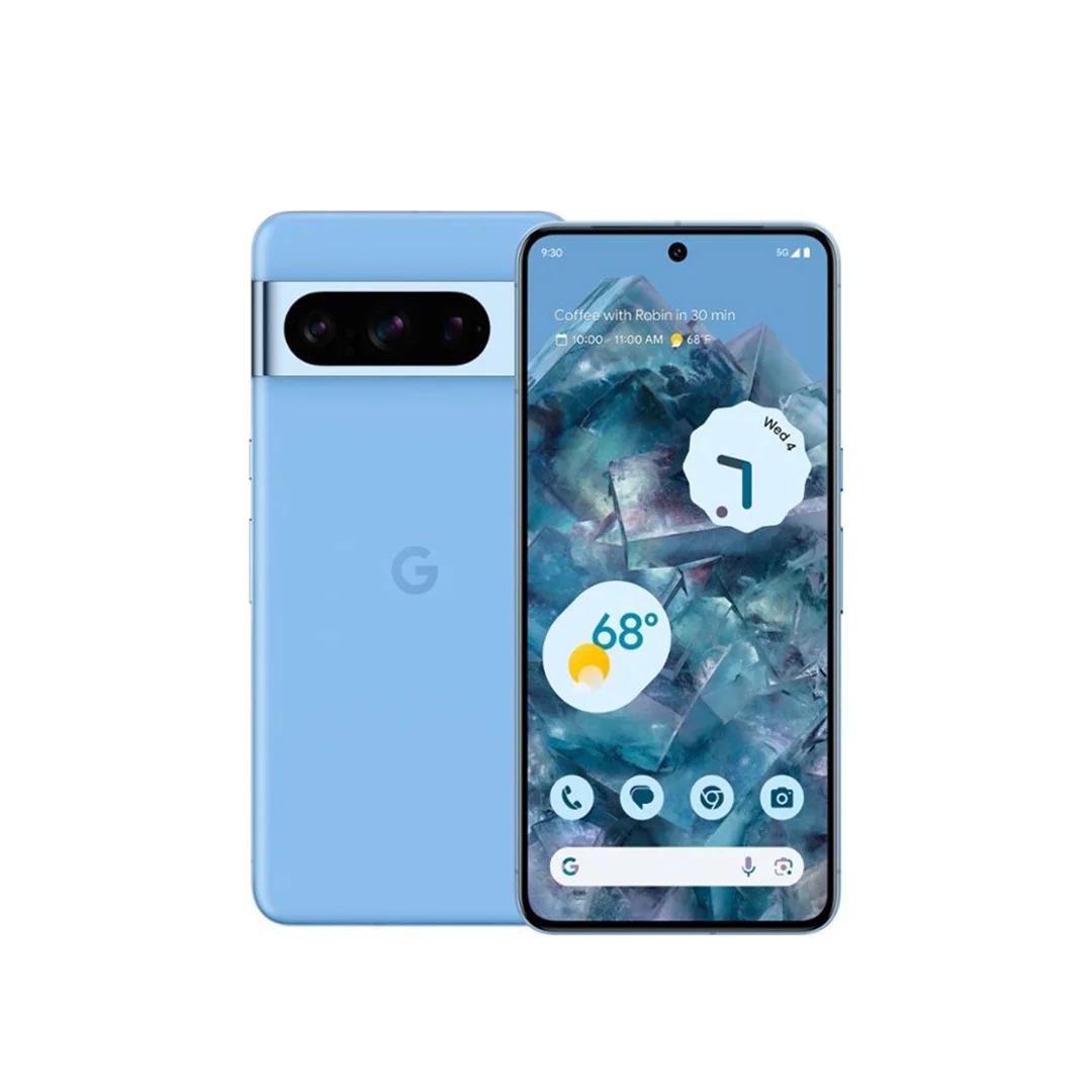 Google Pixel 8 Pro, Google Tensor G3, 6.7, 50 MP en 48 MP, OLED 120 Hz, IP68/waterbestendig, 5050 mAh, 5G - afbeelding 1