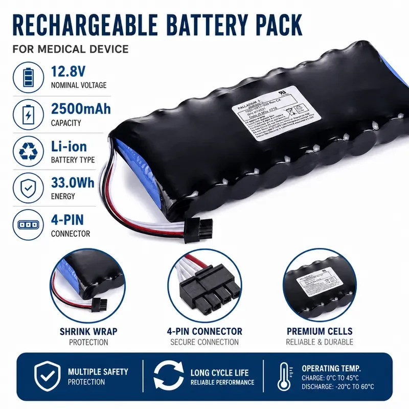 Replacement Battery for Cobham AvComm 8800S 7020-0012-500 rev c4 High Capacity Rechargeable Power Supply Unit