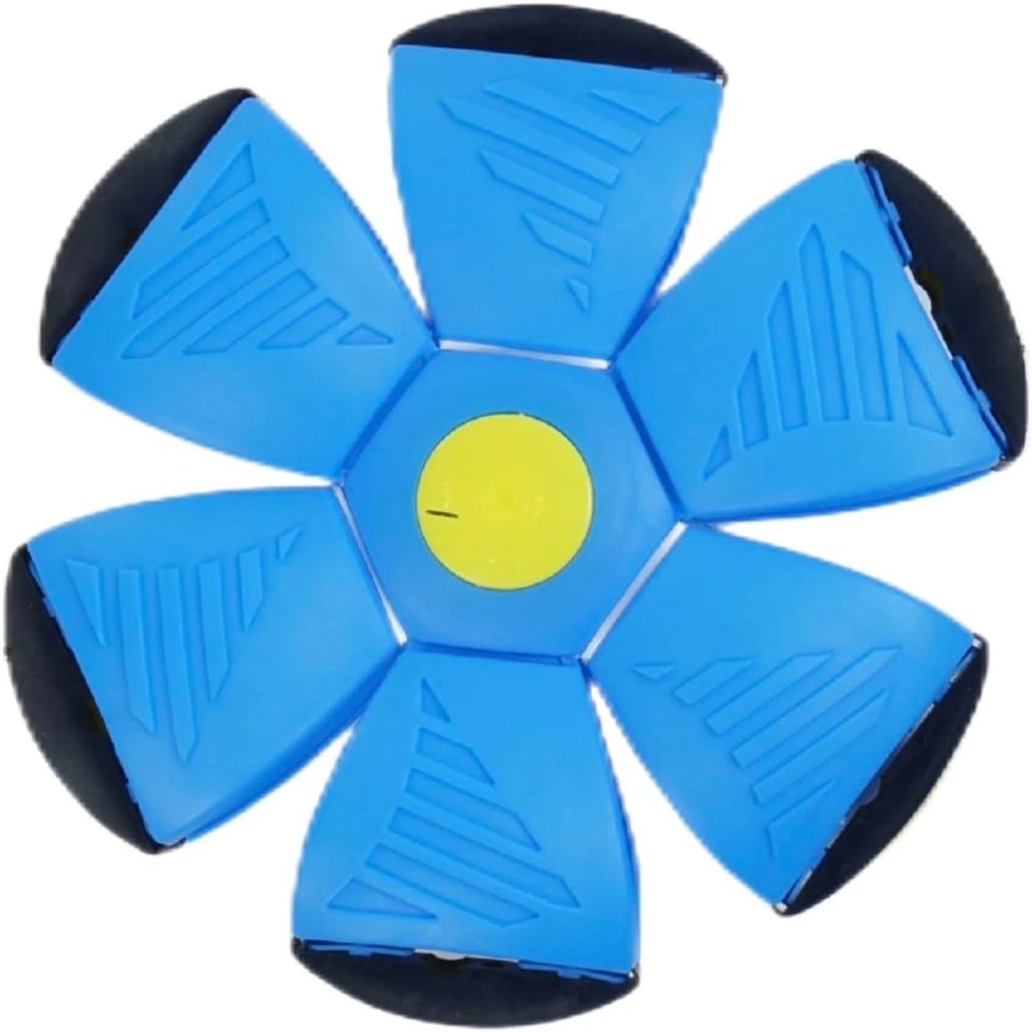 

Dynamic Red Rose UFO Flying Saucer Ball Toy for Medium and Large Breed Dogs - Engaging Interactive Transformable Shapes for Stre