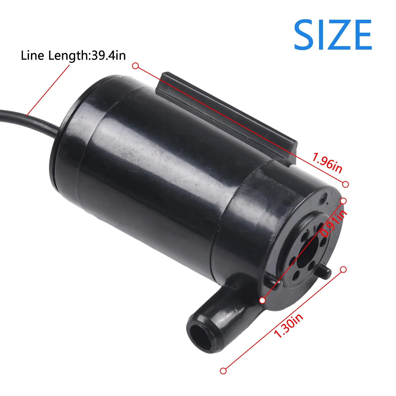 USB Water Pump Mini USB Cutterbar 0 ~ 60 Degree Celsius Air Compressor Corrosion-Resistant USB Submersible Pum