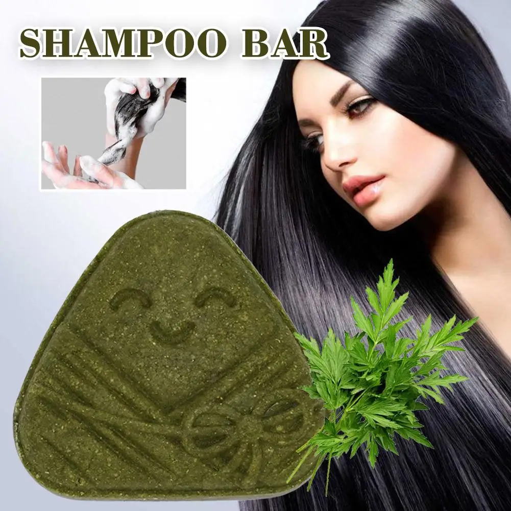 45 جرام موجورت وأوراق الجريب فروت شامبو صابون تقوية الشعر صابون شامبو نظيف قائم على النبات غسل الوجه المغذي O4D8 #3