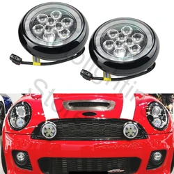 2pcs Front Bumper LED DRL Daytime Running Rally Lights Halo Ring Driving Lamp Fog light For MINI Cooper R55 R56 R57 R58 R59
