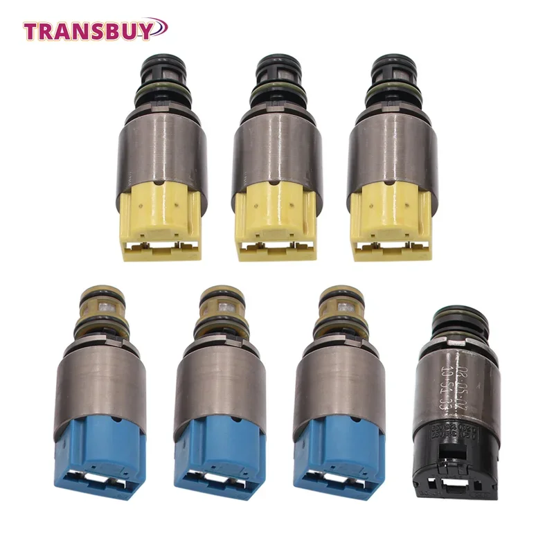 7PCS ZF 6HP19 6HP26 6HP32 Transmission Solenoid Kit Suit  For BMW Audi Jaguar Land Rover 1068298044