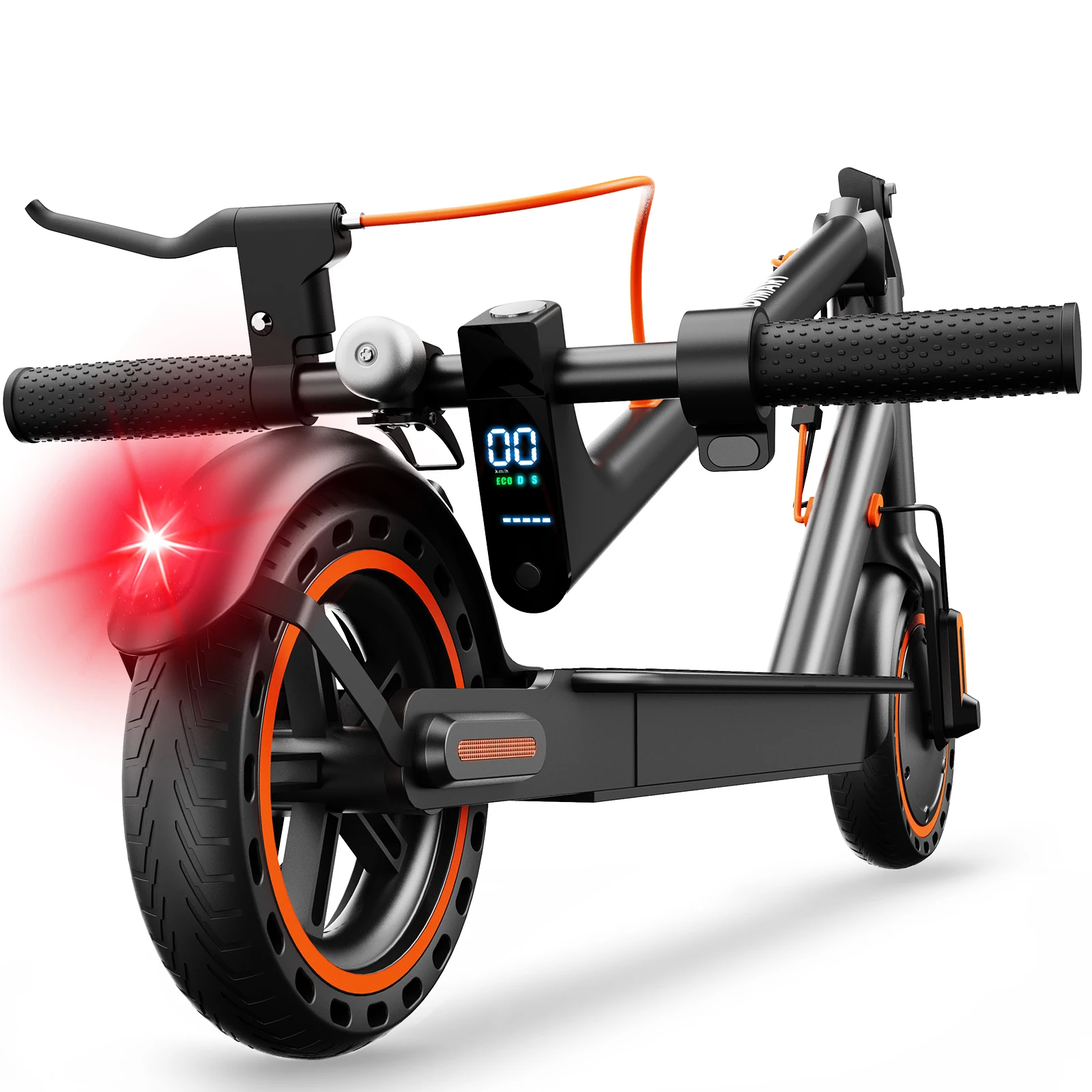 Todimart T3A Klappbarer Elektroscooter für Erwachsene mit ABE-Zertifizierung, 36V 7,8Ah Akku, 30km Reichweite 20km/h Höchstgeschwindigkeit, Vorderfederung & 8,5 Zoll Wabenreifen, City E-Scooter with