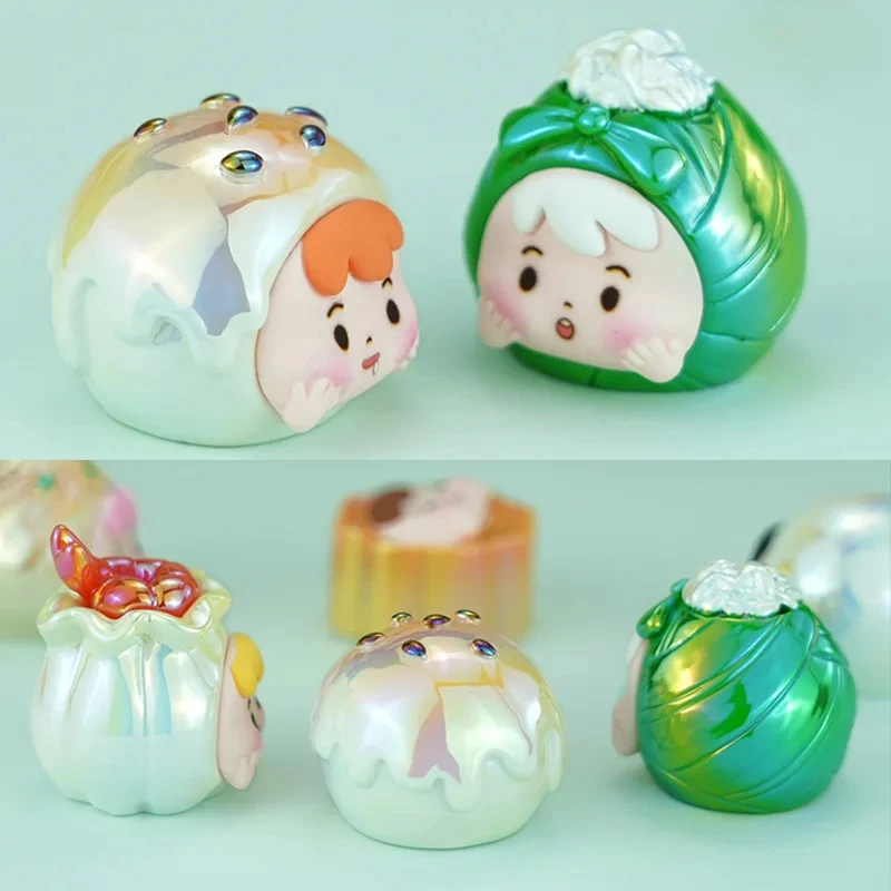 In Stock Original Quality Goods Holiday Snacks Model Mooncake Tangyuan Zongzi Birthday Gift Desktop Decoration Handmade