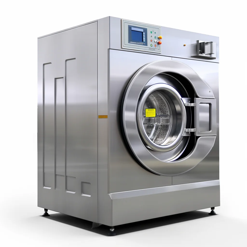 Large Capacity Commercial Washing Machine Automatic, Stainless Steel Material Durable, Hotel Factory Laundry Hospitals