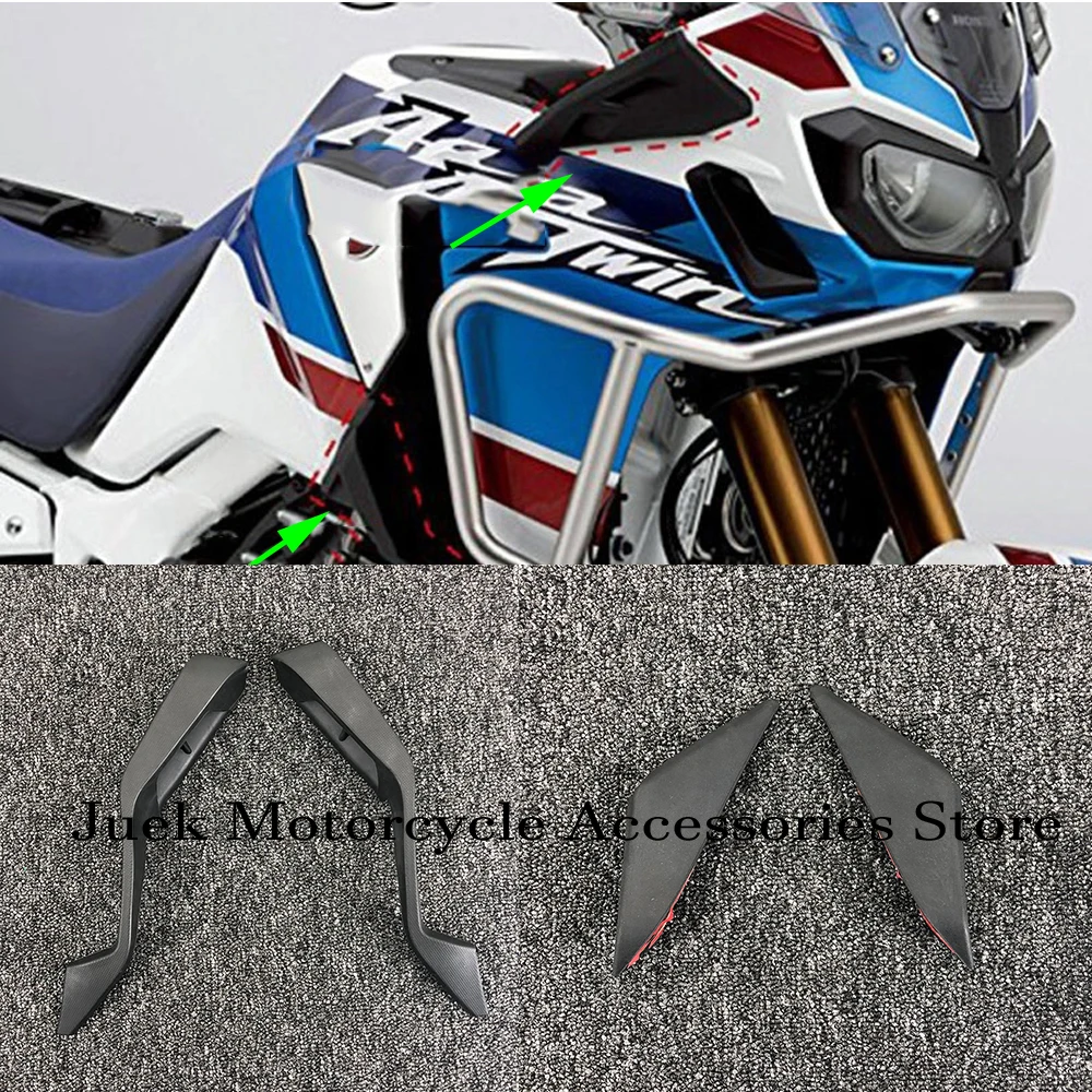 

For Honda CRF1000L Africa Twin 2018 2019 2020 CRF 1000 L Motorcycle Upper and Lower Air Deflectors Kit Wind Deflector