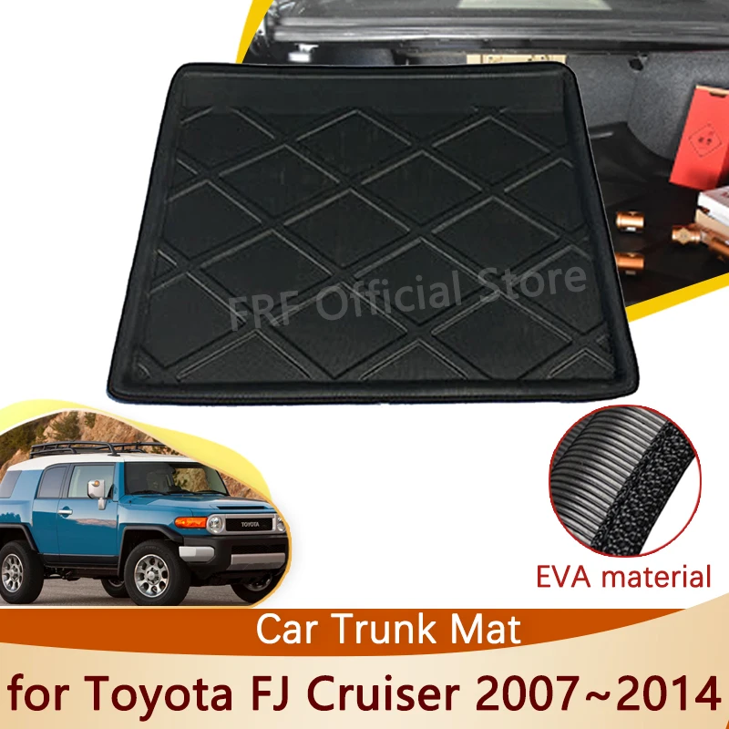 

for Toyota FJ Cruiser 2014 2013 2012 2011 2010 2009 2008 2007 2006 XJ10 Car Accessories Rear Trunk Mats Floor Tray Liner Carpet