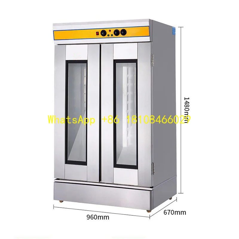 

Programmable Control Electric Oven High Productivity Proofer Room Bread Fermentation Box Making Dough Proofing Machine with