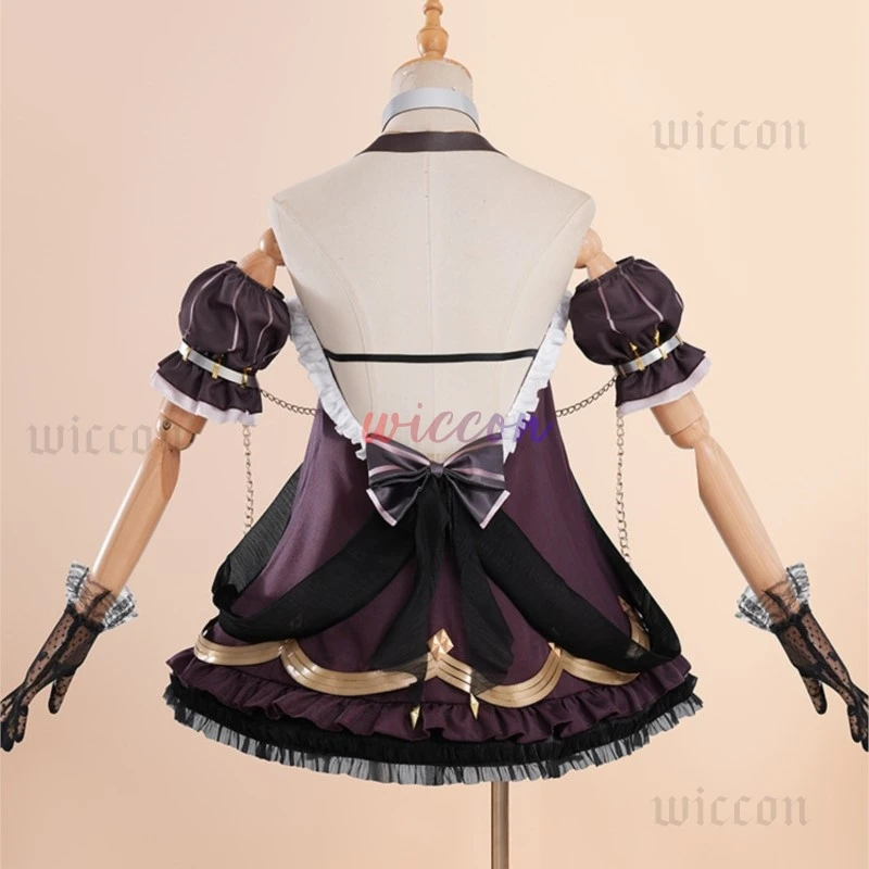 Ace Taffy Cosplay Costume VTuber Hololive Anime Women Sexy Dress Cloak Uniform Role Play Clothing Carnival Party Suit 2024 New