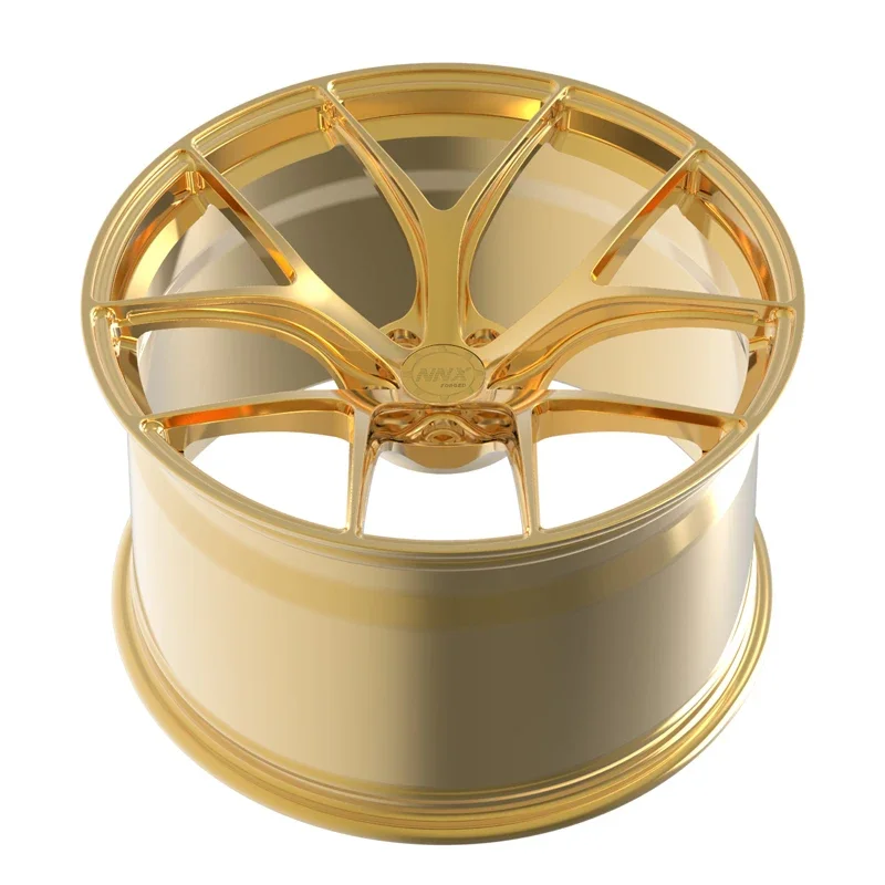 jante 5x100 5x108mm 5x115 En 17 Wheel Factory Outlet 17 18 20 22 Inch 6x135 Deep Concave Forged Car Wheels  Alloy Rim