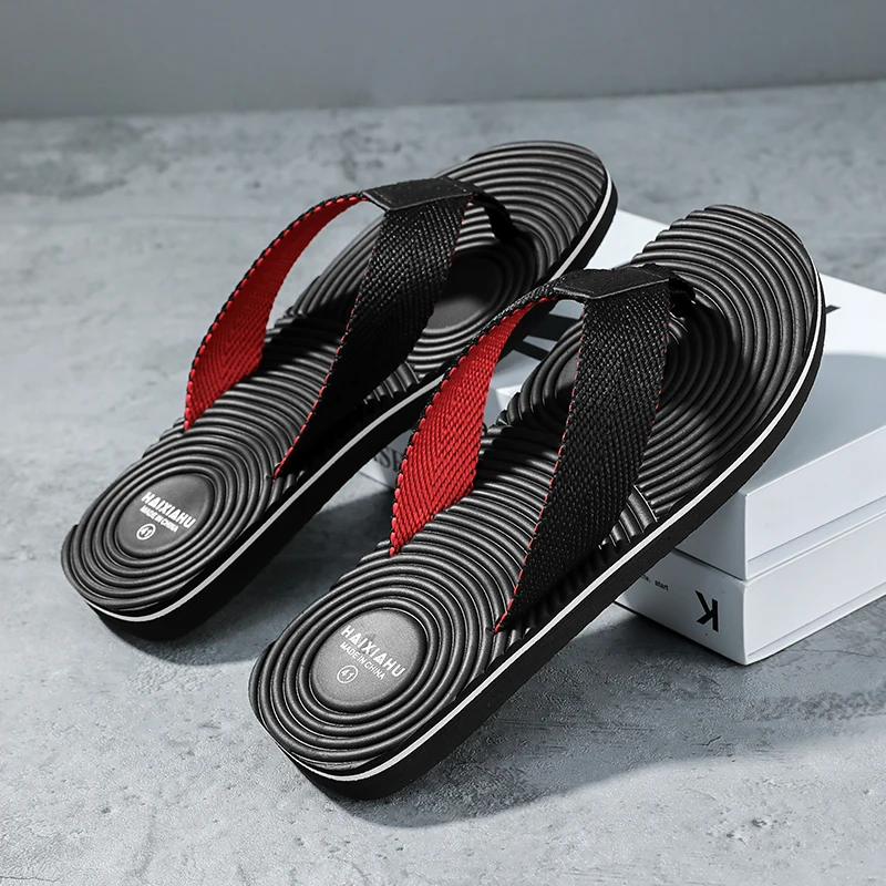 

Men's Beach Flip Flop Outdoor Beach Sandals Slippers Man Fashion Flip Flop Comfortable Shoes Man Slippers Beach Shoes