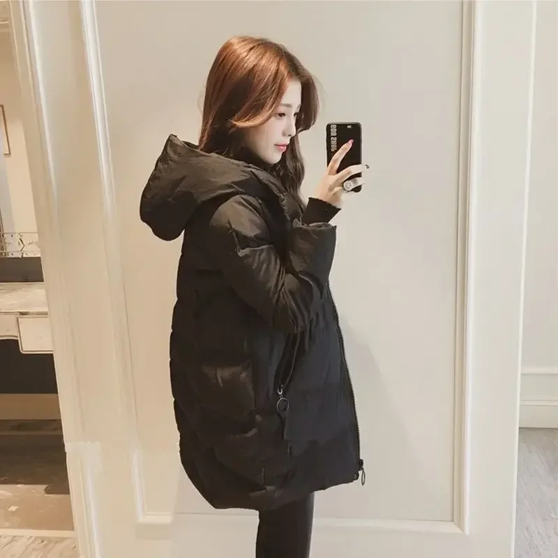 Down Coats for Women Loose Casual Hoodie Jackets Cold Warm Winter on Sale Parkas Woman Youthful Thick Luxury Fashion 2024 Offers