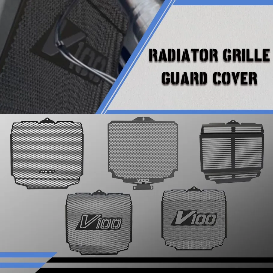 

Новинка 2025 года, решетка радиатора, защитная сетка, аксессуары для мотоциклов для Moto Guzzi Stelvio 1000 V100 Stelvio 2023 2024