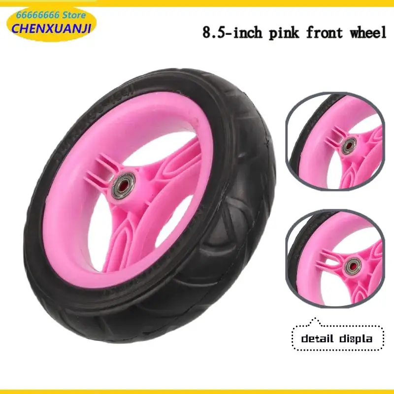 

8 1/2X2 （50-134）Electric scooter off-road tire wheel 8.5-inch pink wheel