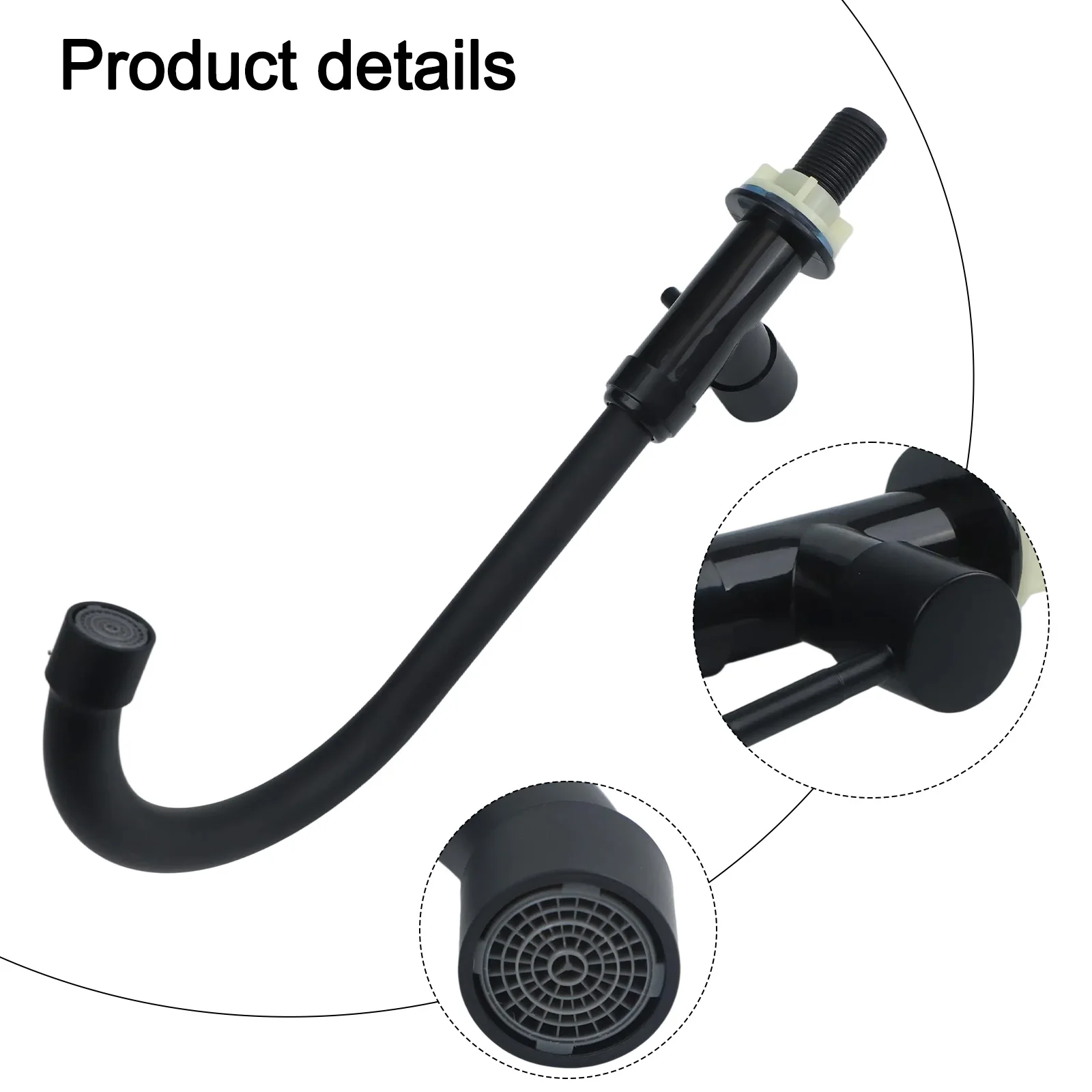 

1 Pcs Plastic Steel Kitchen Water Purifier Single Lever Hole Tap Cold Washbasin Bathroom Basin Swivel Water Faucet