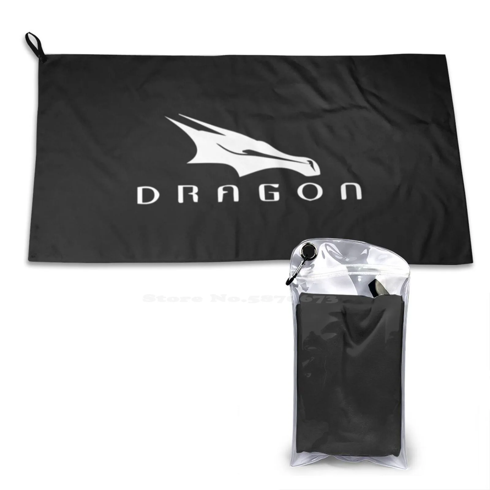 Spacex Dragon Soft Microfiber Fabric Face Towel Musk Planet Rocket Spaceship Mars Falcon Launch Elon Aerospace Starship Dragon