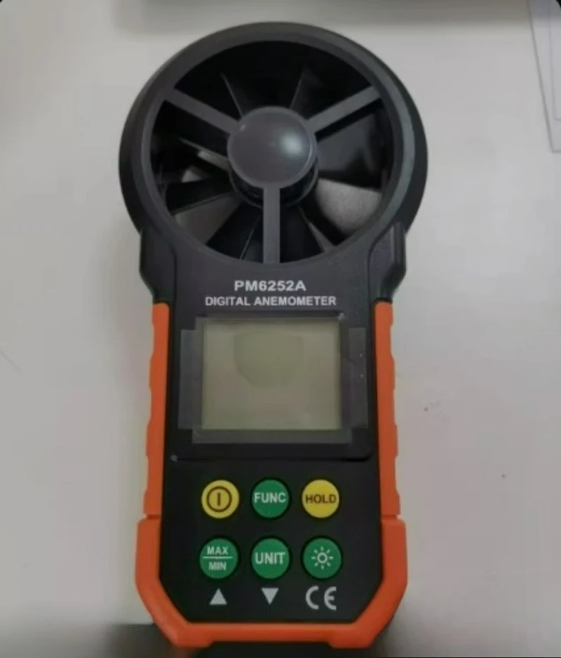 Industrial Anemometer Handheld High Precision Wind Speed Meter Air Volume Tester Professional Wind Gauge