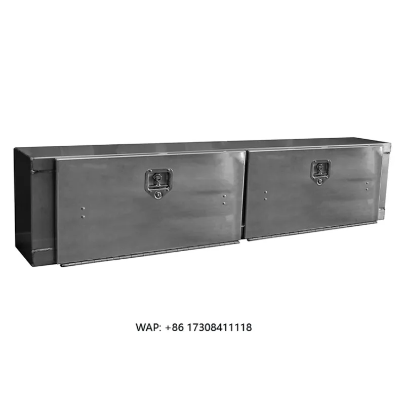 Custom Size Waterproof High Side Aluminum Pickup Truck Tool Box for Storage