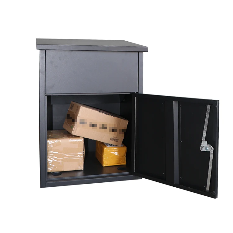 Modernes Paket Briefpost Briefkasten Metallpaket