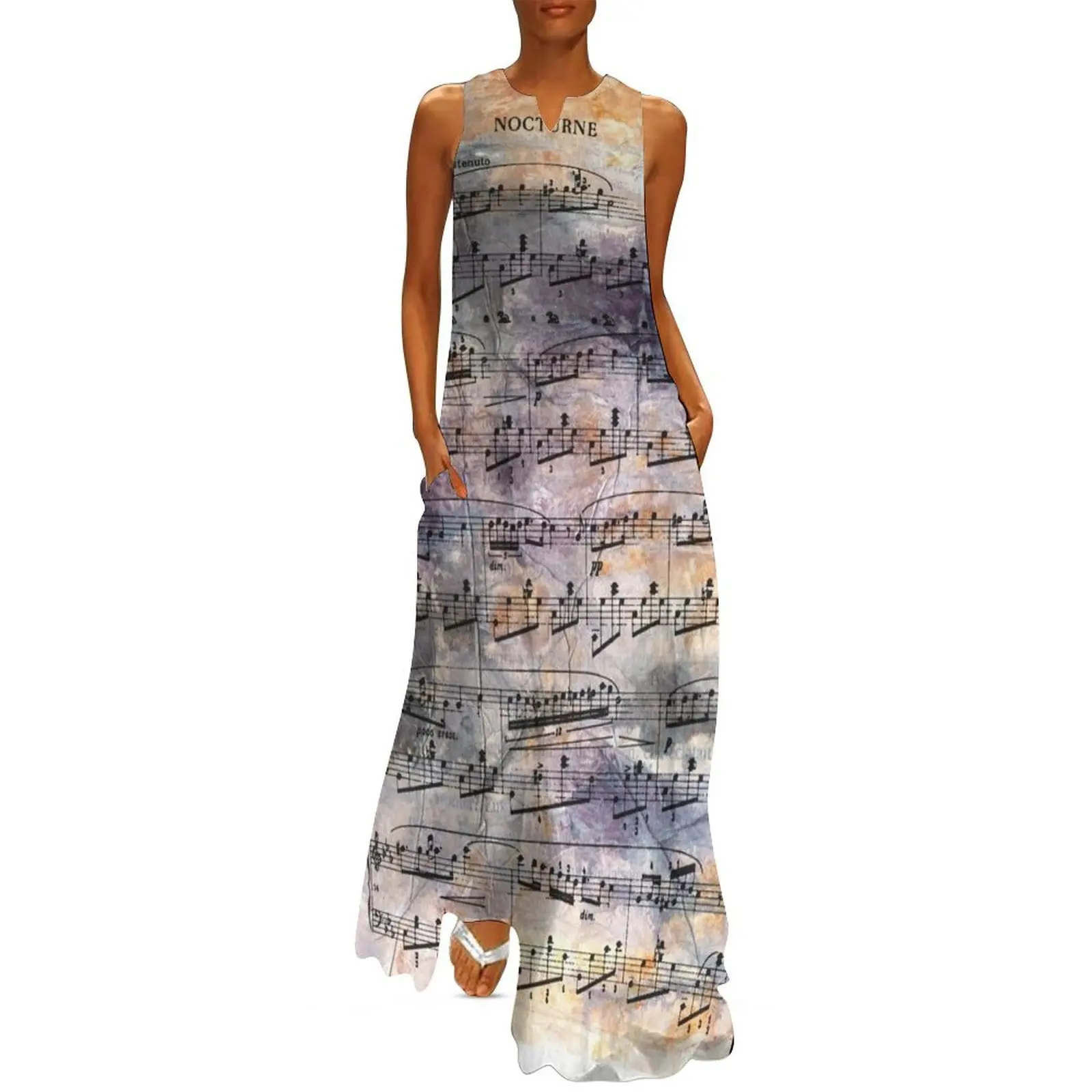 Chopin - Nocturne Long Dress african dresses for woman sensual sexy dress for women luxury woman evening dress