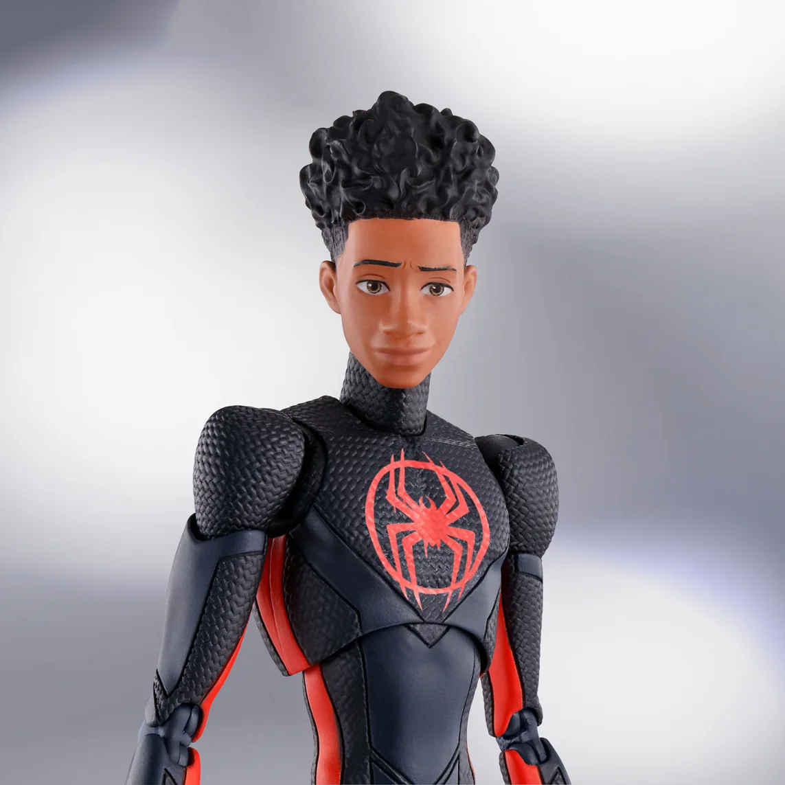 SHF Spider-Man Across the Spiderverse Miles Morales Action Figure PVC Collectible Model 15cm CT Spiderman Figurine Toys