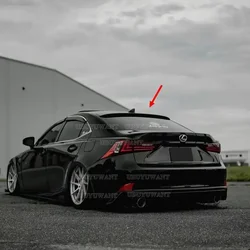 Carbon Fiber Rear Roof Spoiler Fit For Lexus IS IS250 IS300 IS350 2013 2014 2015 2016 2017