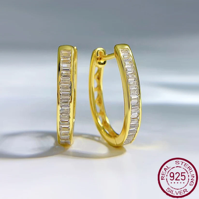 2023 New Roman numerals Earrings for Men and Women New Fashion Simple Cool Style Earrings Simple and Versatile