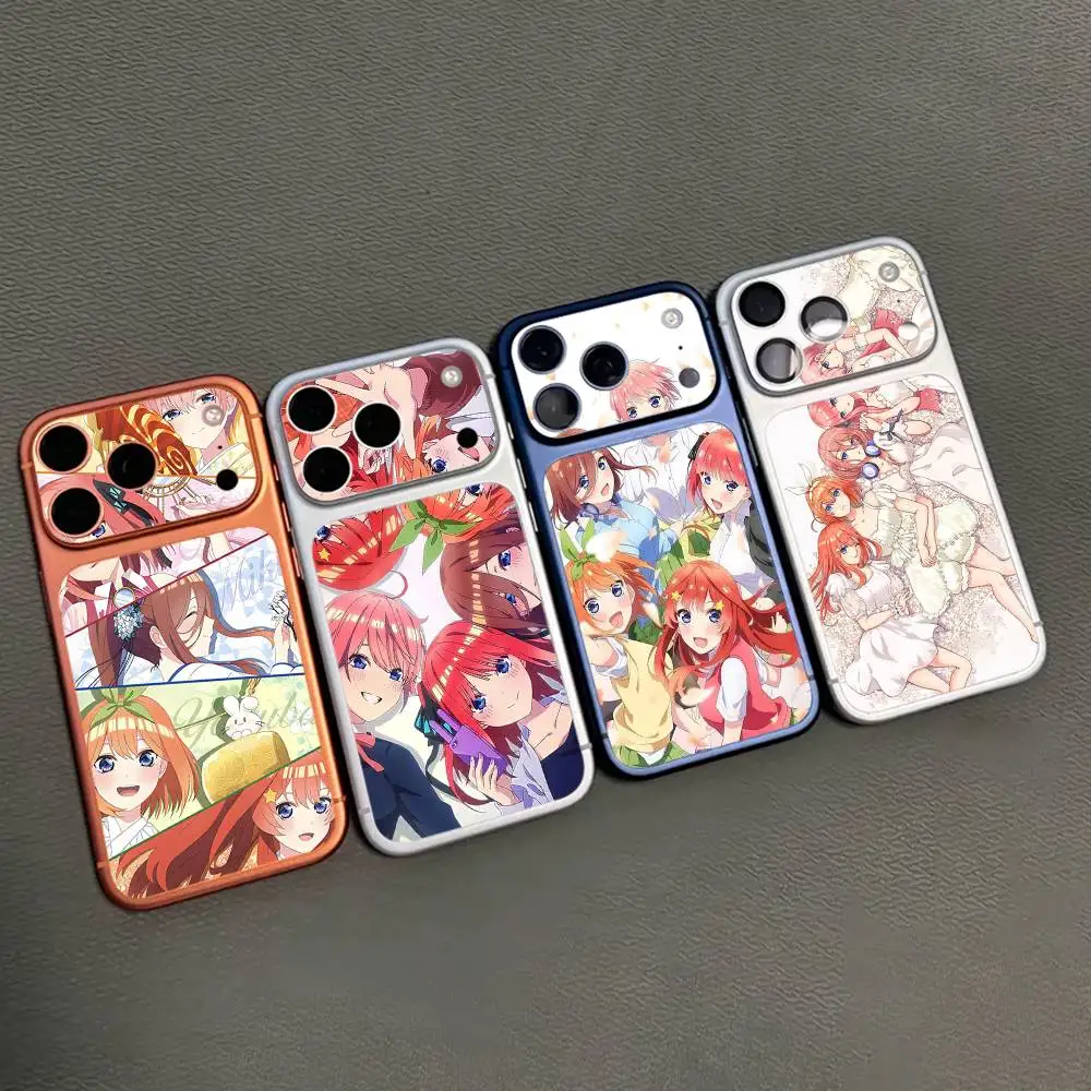 

T-The Q-Quintessential Quintuplets For iPhone 17 Pro 17 Pro Max rear skin film,anti-scratch lens protector,back cover