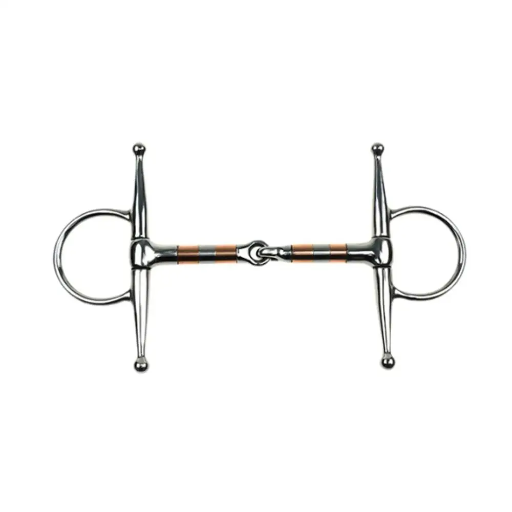 1Pcs Durable H Shape Horse Bit Sturdy Stainless Steel Horse Mouth Ring Stallion Training Bit Equestrian Equipment