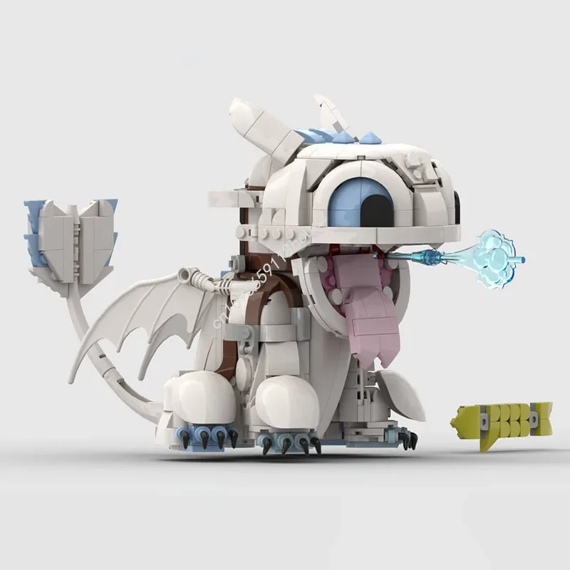 

780 шт., беззубый свет, модель Fury, строительные блоки, поезда, ваши драконы, сделай сам, образовательные сборные игрушки, детские рождественские подарки