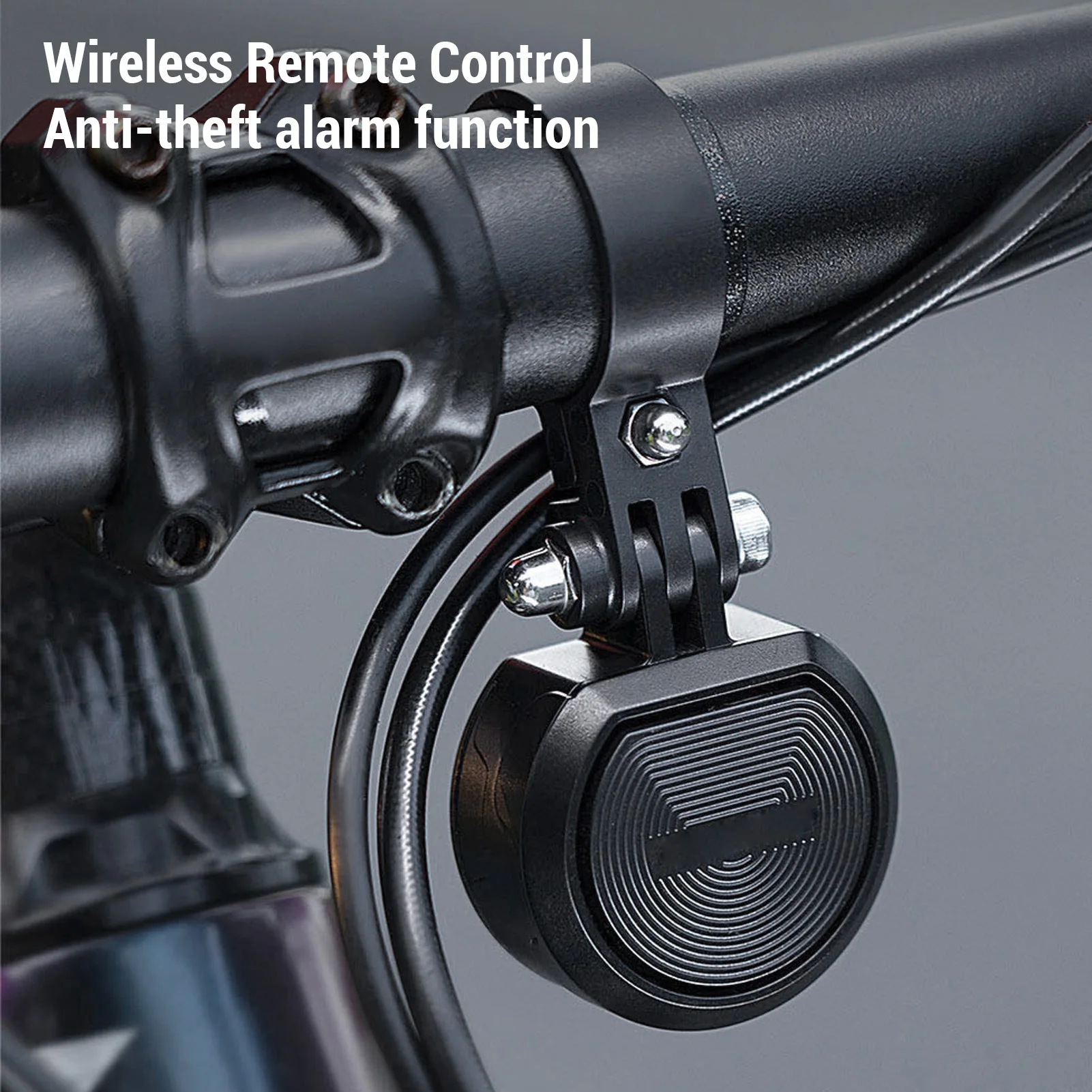 

Электрический велосипедный звонок 120 дБ, противоугонная сигнализация, велосипедный сигнал, IP66, перезаряжаемый звонок для горного велосипеда с дистанционным управлением